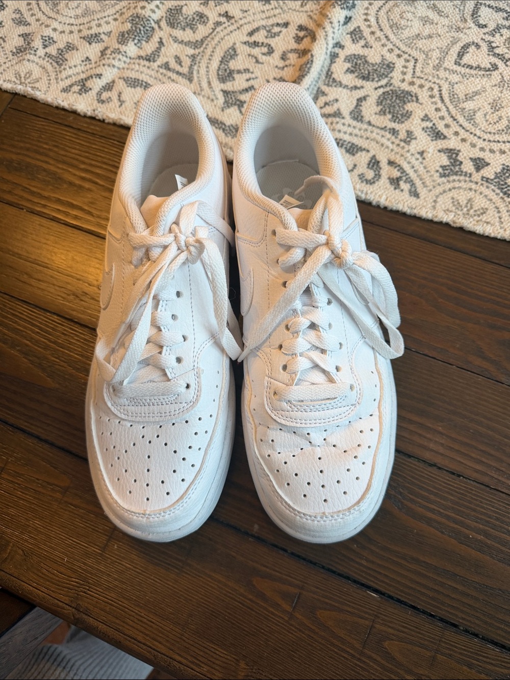 Nike Women's All-White Low-Top Sneakers